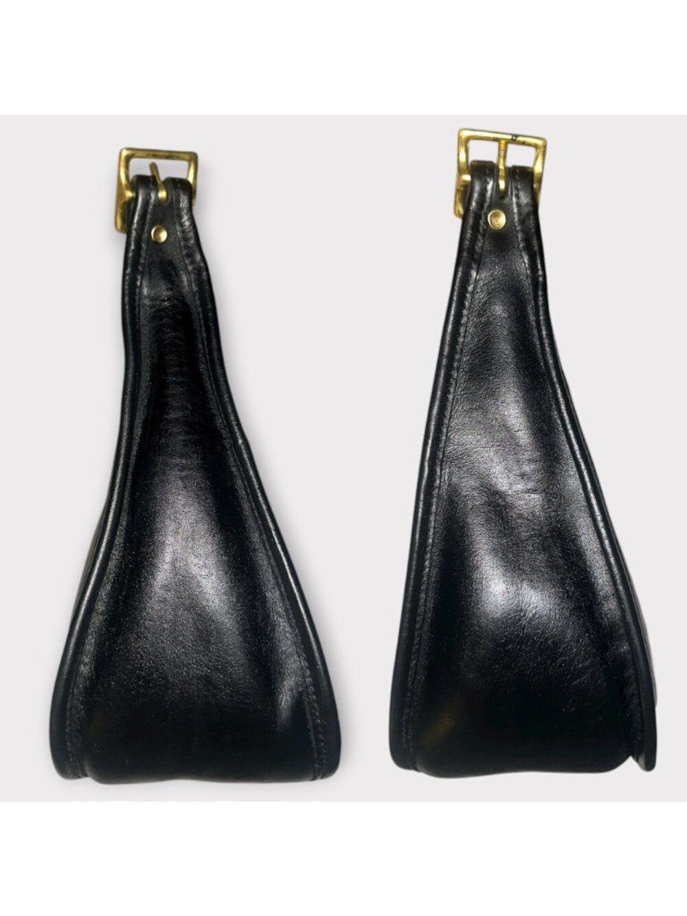 VTG Coach Janice Legacy Bag 9950 Black Leather Brass Convertible Y2K Costa Rica - Picture 7 of 10